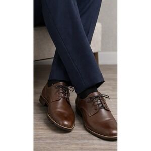 Cole Haan Shoes Brown Solid Dryen Oxford Saddle Tan Size 10 M Nice + 2 Dust Bags